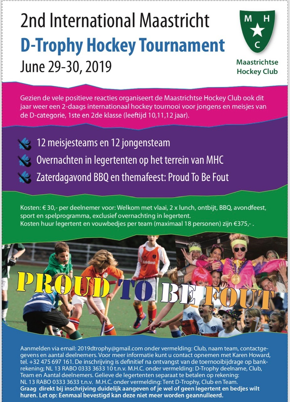 MHC Maastricht internationaal Toernooi MHC Maastricht internationaal Toernooi